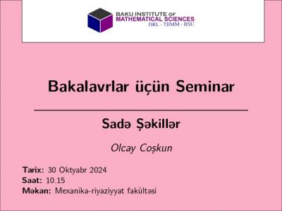 BDU-da Bakalavrlar üçün Seminar